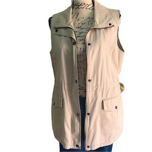 Khaki Adjustable Waist Vest